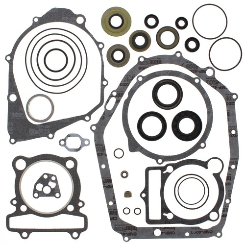 Vertex Complete Gasket Set with Oil Seals - Yamaha YFM350ER Moto-4 87-95, More