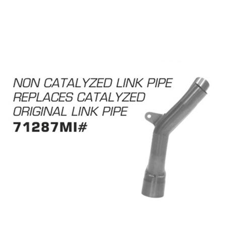 Arrow Non-Cat Link Pipe for Yam YZF 1000-R1 ('02-03) in SS