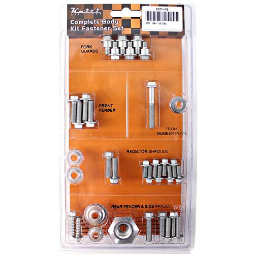 Keiti Complete Body Kit Fastener Set - KTM EXC ('08-10)