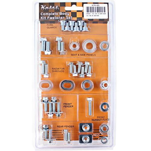 Keiti Complete Body Kit Fastener Set - Yamaha YZ 250F/450F, WR 250/450