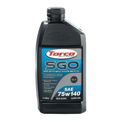 Torco Sgo Racing Gear Oil 75W140 Gl-6