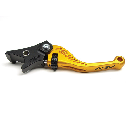 ASV Honda Gold C5 Shorty Brake Lever - CBR 929RR 2000-2001