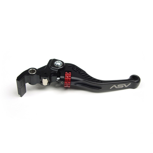 ASV Honda Black C5 Shorty Brake Lever - CBR 954RR 2002-2003