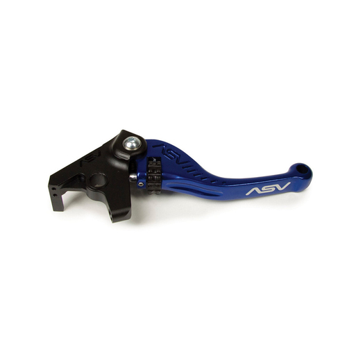 ASV Honda Blue F3 Shorty Brake Lever - CBR 929RR 2000-2001