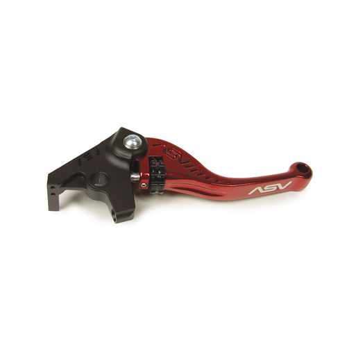 ASV Honda Red F3 Shorty Brake Lever - CBR 600RR 2003-2006