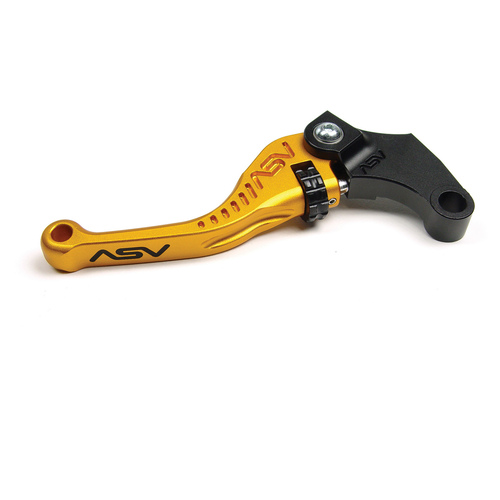 ASV KTM Gold C5 Shorty Clutch Lever - Supermoto 990 SMR/SMT 2009-2013