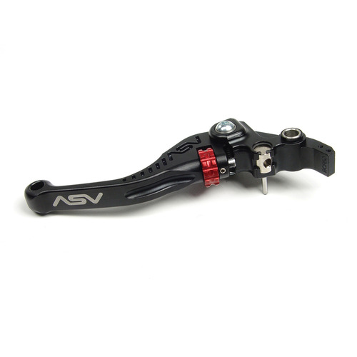 ASV KTM Black C5 Shorty Clutch Lever - Adventure 950/990 2009-2014