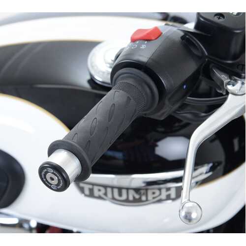 Bar End,T120 Bonni/Bobber/ St Cup 17-WITHOUT bar end mirrors