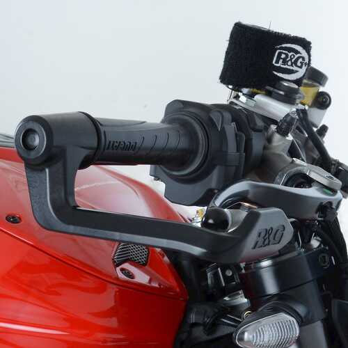 R&G Brake Lever Guard, Red, Kawasaki ZX-10R/RR '21-