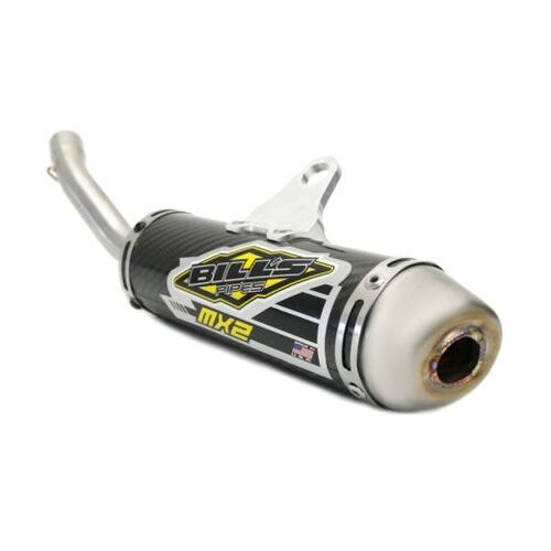 Bill's Pipes MX2 Carbon Fiber Silencer KTM250SX/300XC/W Husqvarna TC250/TE250/300 11-16