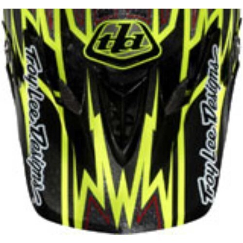 Troy Lee Designs 12 D3 Zap Visor Yellow