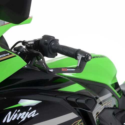 R&G Factory Carbon Lever Defender, - Kawasaki