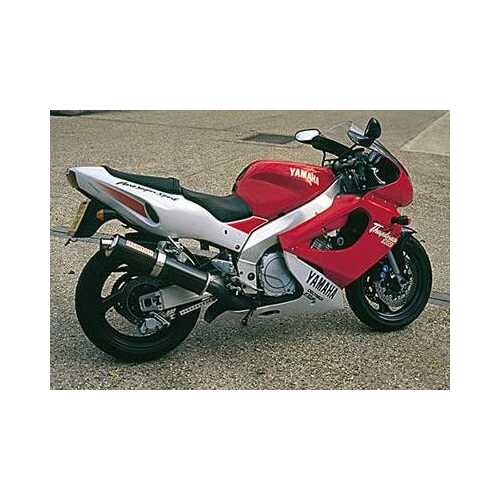 Crash Protectors (White) - Yamaha Thunderace