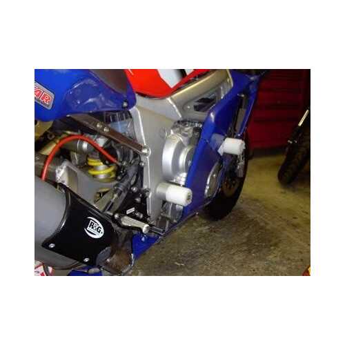 Crash Protectors (White) - Yamaha YZFR6 '99'02