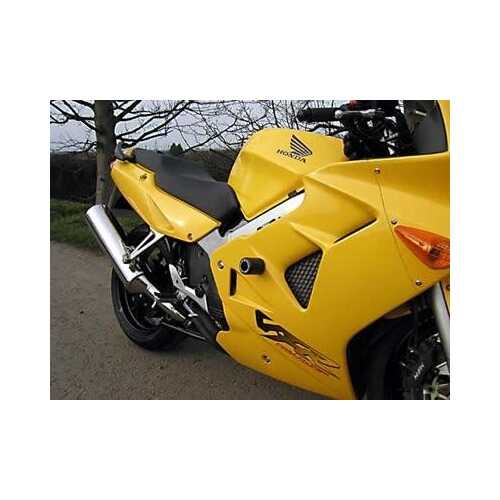 Crash Protectors (Black) - Honda VFR800 '98'01