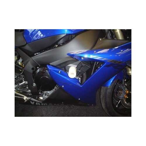 Crash Protectors (Black) - Yamaha YZFR1 0203