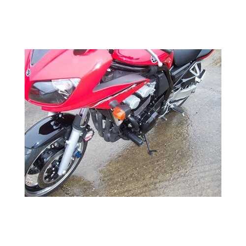 Crash Protectors (Black) - Yamaha Fazer 600 up to '03