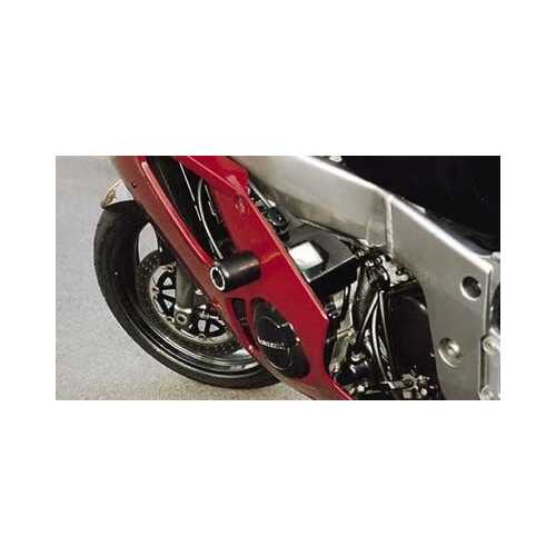 Crash Protectors (Black) - Kawasaki ZX6R F1F3