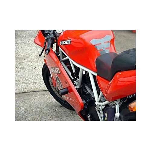 Crash Protectors (Black) - Ducati 750SS (early '90s)