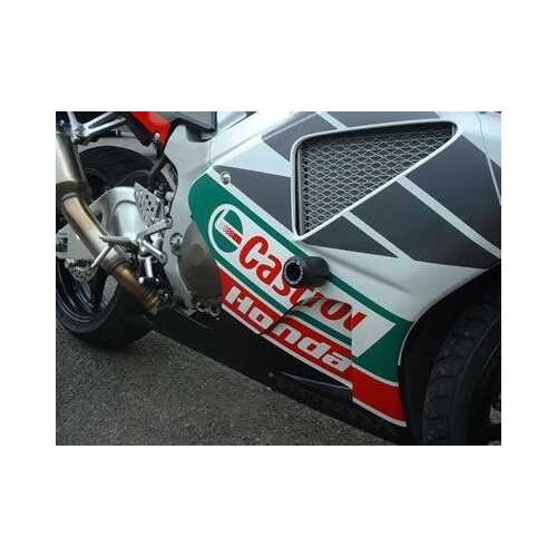 Crash Protectors (White) - Honda VTR1000SP2