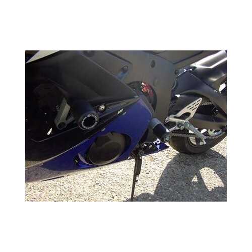 Crash Protector (Black) - Yamaha YZF-R6 '03-'05 (Top/Front)