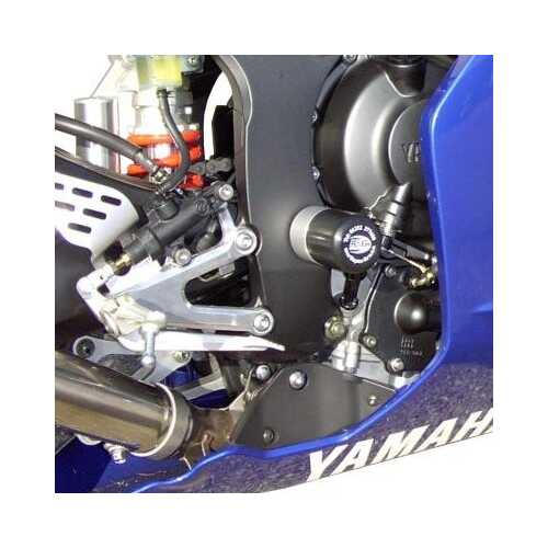 Crash Protector (Black) - Yamaha YZFR6 '03 (Lower/Rear)