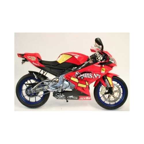 Aero Crash Protectors (Black) - Aprilia RS125