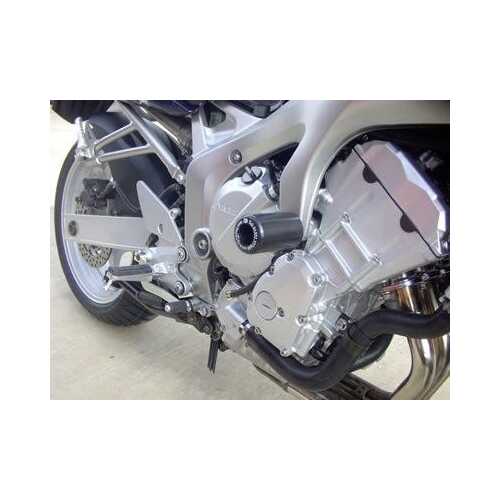 Crash Protectors (Black) - Yamaha Fazer 600 '04