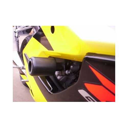 Crash Protectors (White) - Suzuki GSXR1000K5