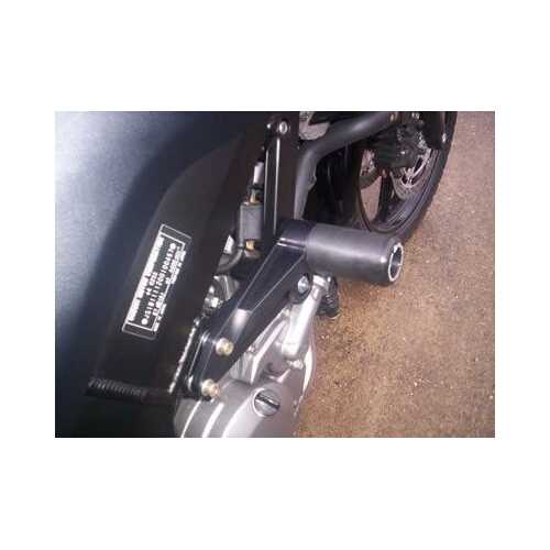 Crash Protectors (Black) - Suzuki DL 650 VSTROM