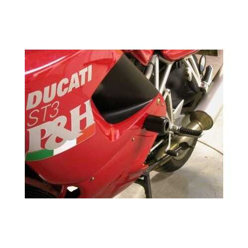 Crash Protectors (Black) - Ducati ST3