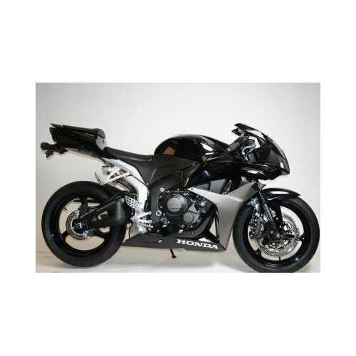 Crash Protectors (Black) - Honda CBR600RR '07-'08