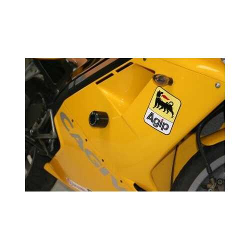 Crash Protectors (Black) - Cagiva Mito 125