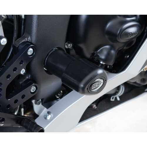 Aero Crash Protectors (Black) - Yamaha R6 (Lowers) '07-