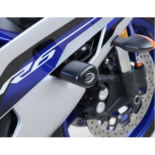 Aero Crash Protectors (Black) - Yamaha YZF-R6 '06- (Uppers)