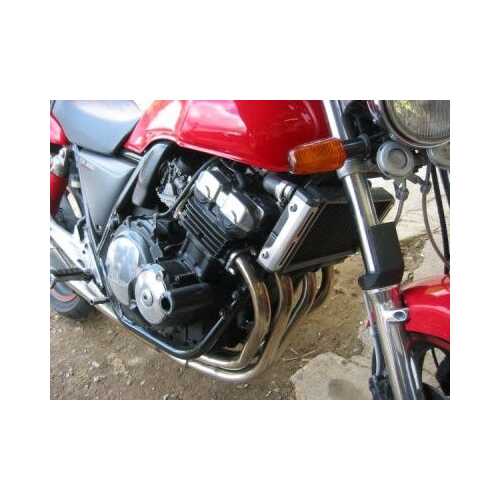 Crash Protectors (Black) - Honda CB400SF '92 - '07