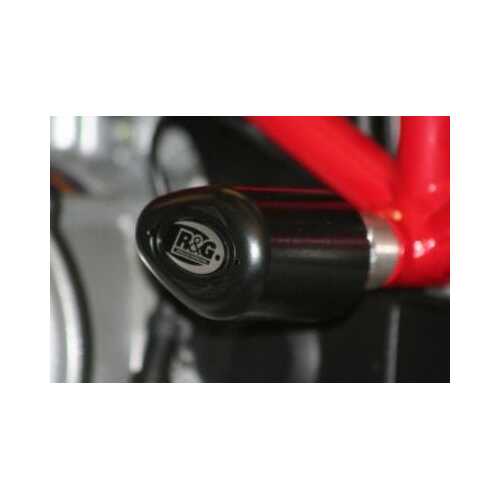 Aero Crash Protectors (Black) - Ducati Monster '01- / Multistrada