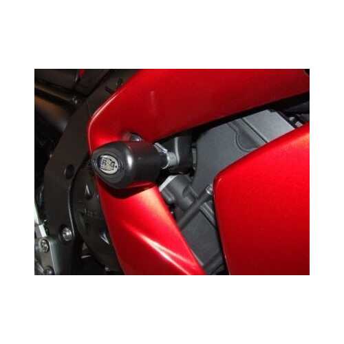 Aero Crash Protectors (Black) - Yamaha FZ1-S '07- With Lower Fa