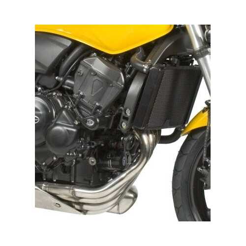 Aero Crash Protectors (Black) - Honda CBF600 '08 & Hornet 600 '07