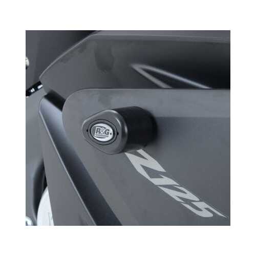 Aero Crash Protectors (Black) - Yamaha YZF-R125 '08-'14