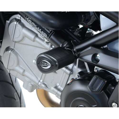 Aero Crash Protectors (Black) - Suzuki Gladius '09-, SV650 '16-, SV65