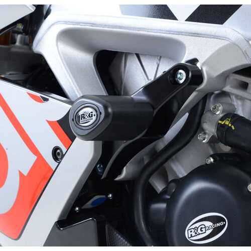 Aero Crash Protectors (Black) - Aprilia RSV4 '09- & Tuono V4 2