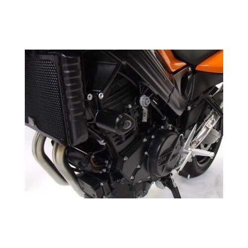 Aero Crash Protectors (Black) - BMW F800R '09-'14