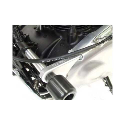 Crash Protectors (Black) - Triumph Thruxton '08-