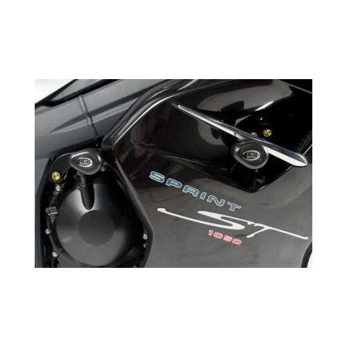 Aero Crash Protectors (Black) - Triumph Sprint GT 2010- (LHS ONLY)