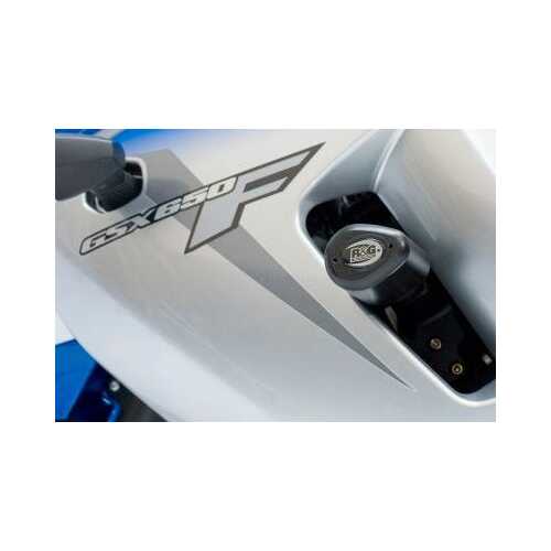 Aero Crash Protectors (Black) - Suzuki GSX650 F '10-