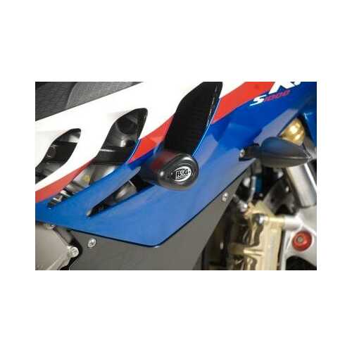 Aero Crash Protectors (Black) - RACE VERSION, BMW S1000RR '10-11