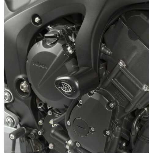 Aero Crash Protectors (Black) - Yamaha FZ6 / Fazer 600 '04-