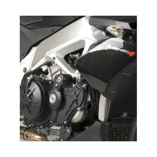 Aero Crash Protectors (Black) - Aprilia Tuono V4 '11-20