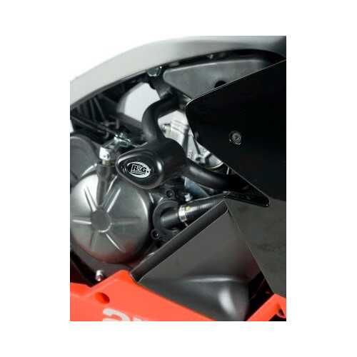 Aero Crash Protectors (Black) - Aprilia RS4 125 2011